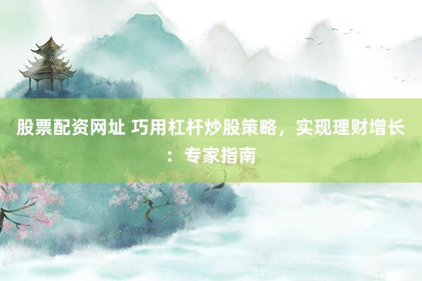股票配资网址 巧用杠杆炒股策略，实现理财增长：专家指南